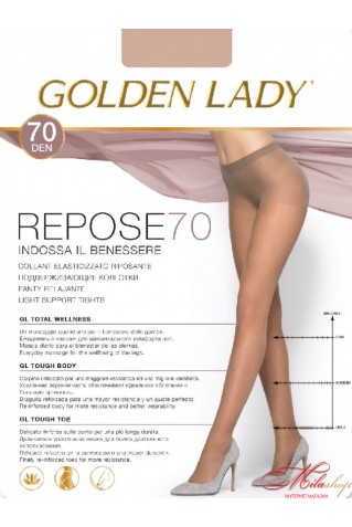 Прозорі колготки з підтримуючим ефектом Golden Lady REPOSE 70den